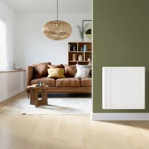 Radiateur Chamane Horizontal blanc 1000W