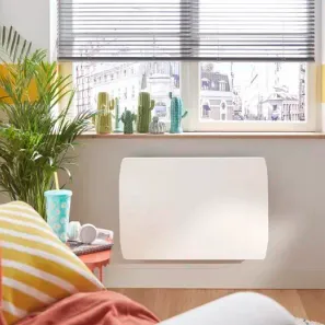 Radiateur Oslo 1500W Horizontal Blanc