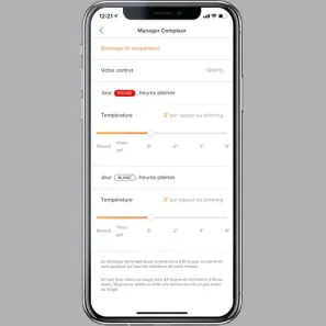 ecran de gestion tarifaire Tempo