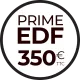 Prime EDF 350 Euros PAC