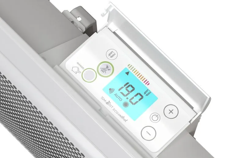 Boitier de commande pour Panneau rayonnant Quartea intelligent 1500W Horizontal Blanc