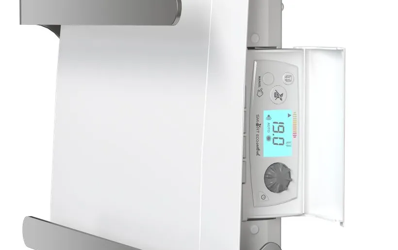 Boitier de commande pour Sèche serviettes Etic bain 1500W Blanc