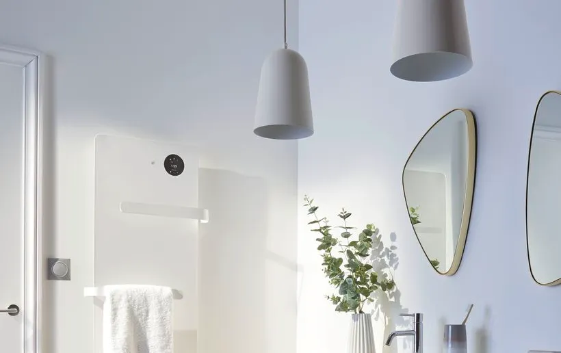 Sèche serviettes Sensual bain 750W Blanc