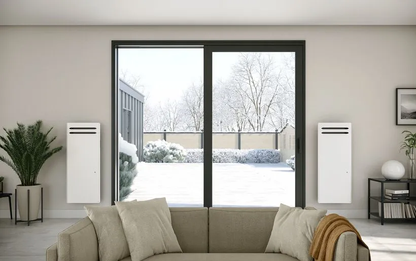 Sensual 1000W Vertical White Radiator