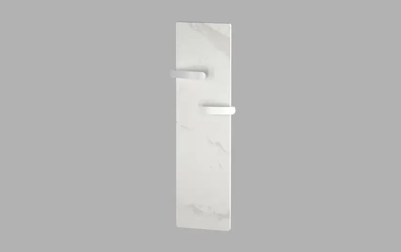 KERAMOS HUG nativ Radiateur salle de bains  1000W Céramique marbre blanc
