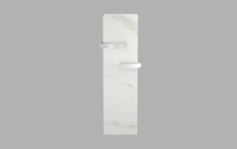 KERAMOS HUG nativ Radiateur salle de bains  1000W Céramique marbre blanc