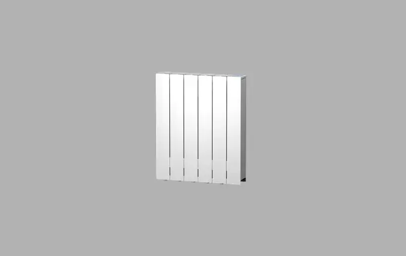 Axino Radiateur horizontal - 1000W - blanc satiné