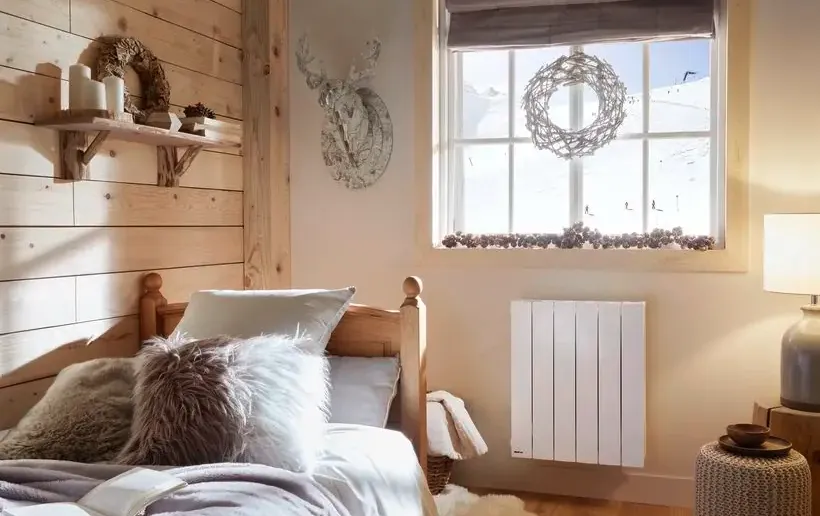 Axino 1000W Horizontal White Radiator