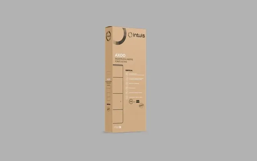 Packaging pour Radiateur Axoo Horizontal blanc 1000W