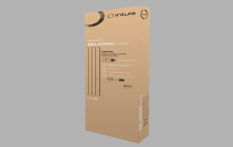 Packaging pour Radiateur Beladoo Nativ 1000W Horizontal Blanc
