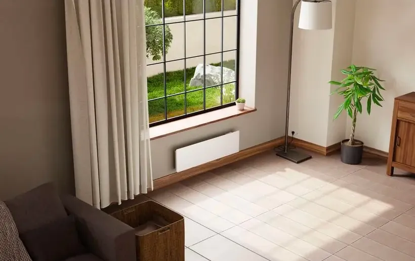 Chamane Nativ 1000W Baseboard Radiator White