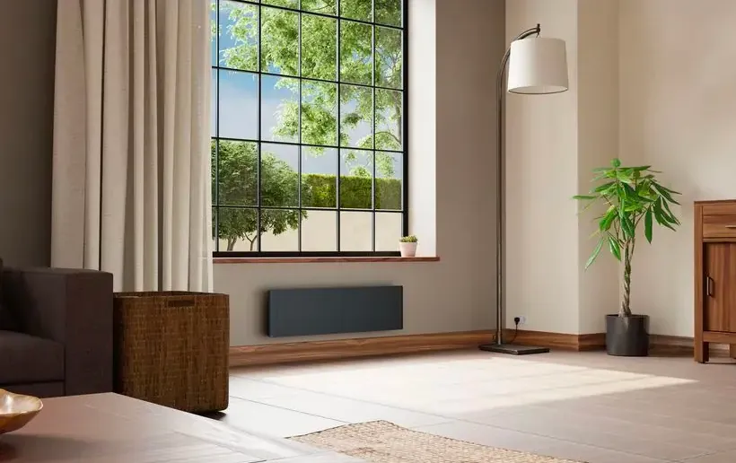 Chamane Nativ 1000W Anthracite Baseboard Radiator