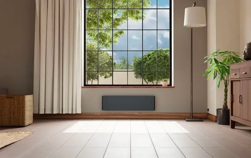 Chamane Nativ 1000W Anthracite Baseboard Radiator