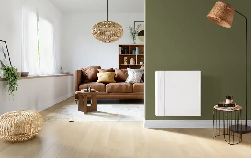 Radiateur Chamane Horizontal blanc 1000W