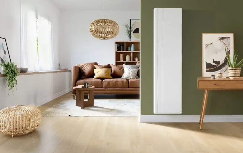 Radiateur Chamane Vertical blanc 1500W
