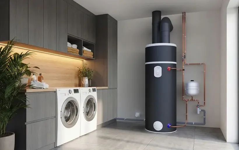 Chauffe-eau thermodynamique connecté - EDEL nativ AIR - sortie mixte