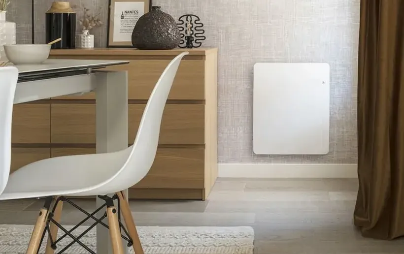 Radiateur Etic compact Horizontal 1000W Blanc
