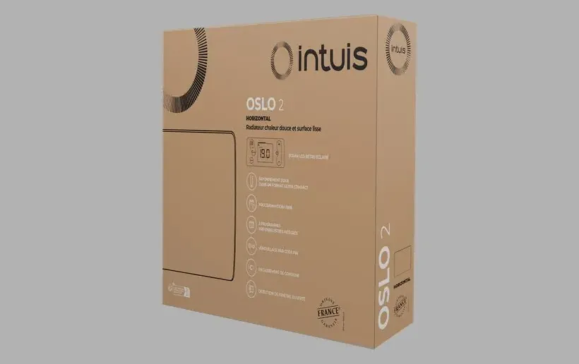 Packaging pour Convecteur Oslo2 Blanc