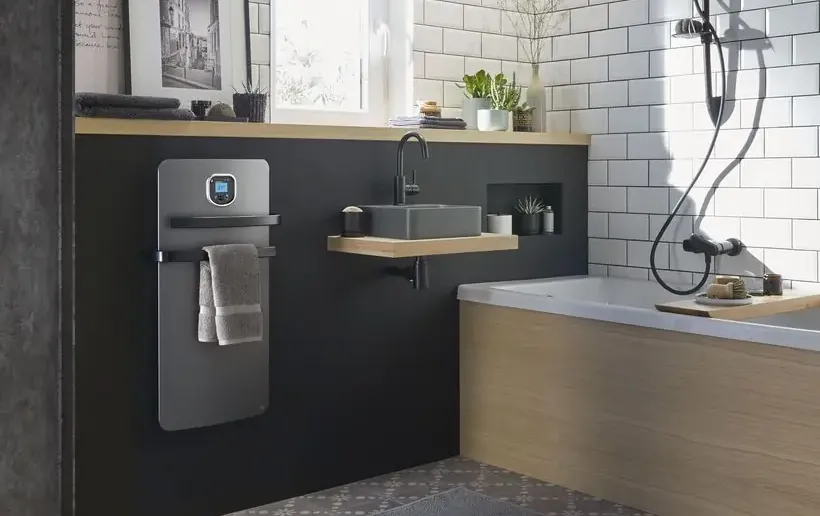 Sèche serviette Helia 1200W Anthracite