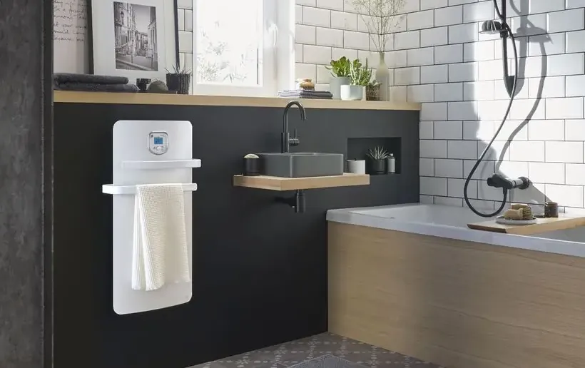 Sèche serviette Helia 1200W Blanc