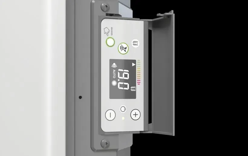 Control box for Sensual 1000W Horizontal Radiator, white