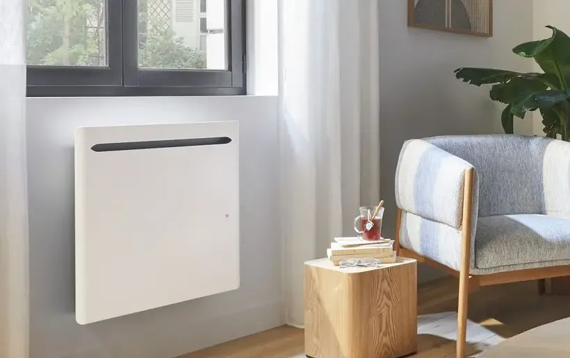 Sensual 1000W white radiator