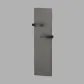 NATURAY HUG nativ Radiateur salle de bains Vertical 1000 W Brut de lave