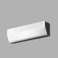 Stopair 2 Rideau d'air court blanc 6kW/3kW