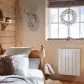 Axino 1000W Horizontal White Radiator
