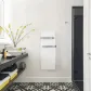 Sèche serviettes Etic bain 1500W Blanc