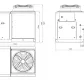 HRC 40V - Schema technique dimensions